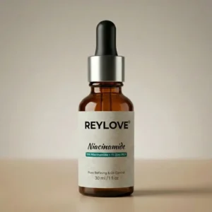 Reylove Niacinamide 10% + Zinc Serum 30ml for acne, oily skin, open pores and oil control in Pakistan